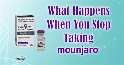 Novo Nordisk , which makes a competing therapy, is in a similar position. . What happens when you stop taking mounjaro